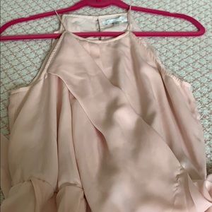 Lovers + friends light pink dress